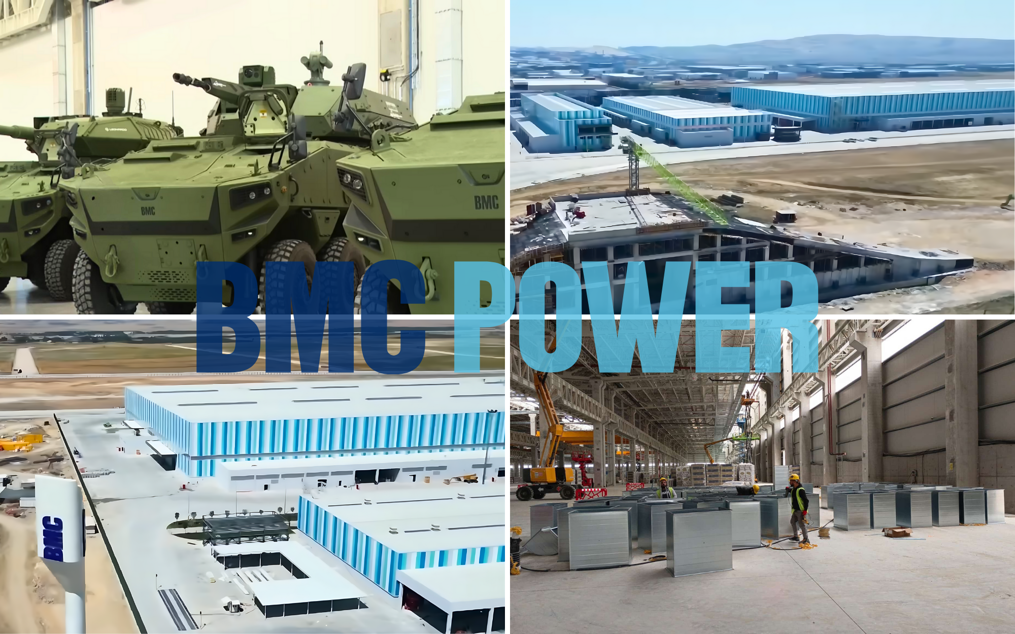 BMC Power Tank Fabrikası – 70.000 m² Kapalı Alan